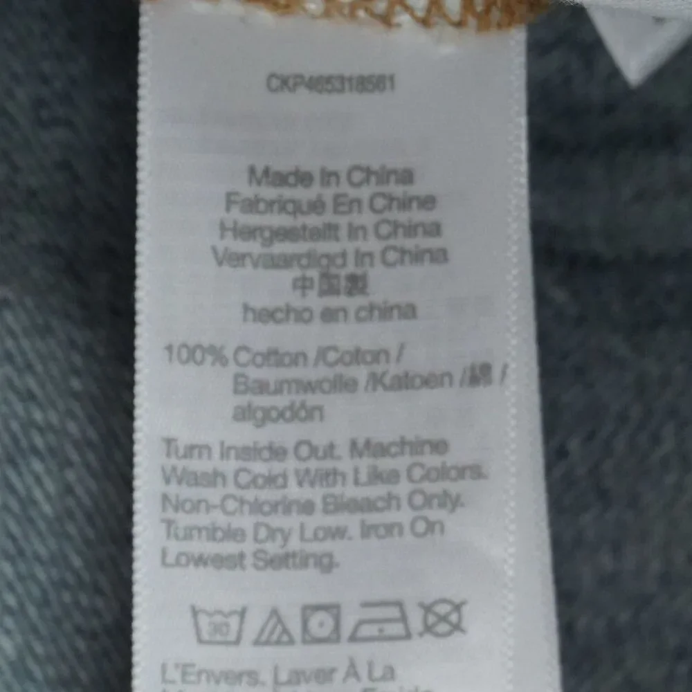 New Madewell Women's Jeans High Waisted Baggy Tapered in Dressler Wash size 25 - Picture 12 of 12